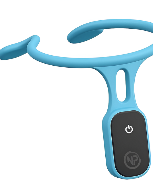 Şarjlı Titreşimli Otomatik Kamburluk Giderici Ergonomik Akıllı Duruş Düzeltici (Mavi)